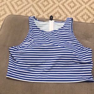 Striped Bikini Top